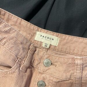 PacSun Blush Corduroy Pants